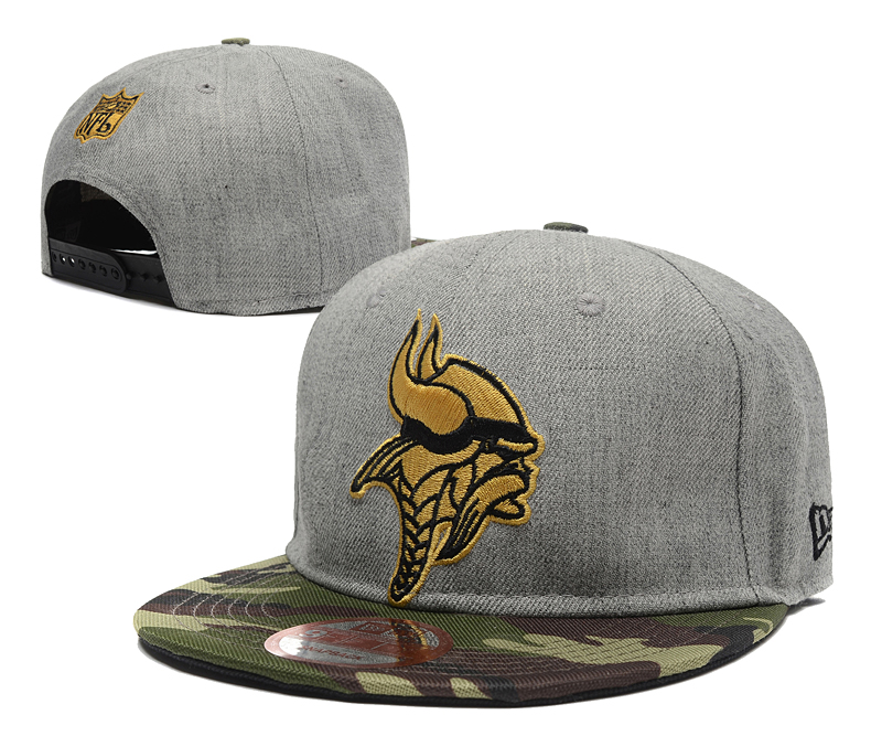 NFL Minnesota Vikings Stitched Snapback Hats 004